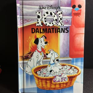 Vintage 1995 Wonderful World of Reading - 101 Dalmations (First American Edition) - Hardcover Children&#39;s Book - Grolier