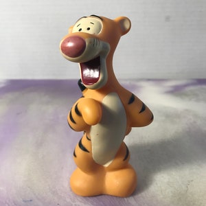 Vintage Winnie the Pooh - TIGGER PVC Cake Topper Figure - 1990&#39;s Vintage Winnie the Pooh Toy