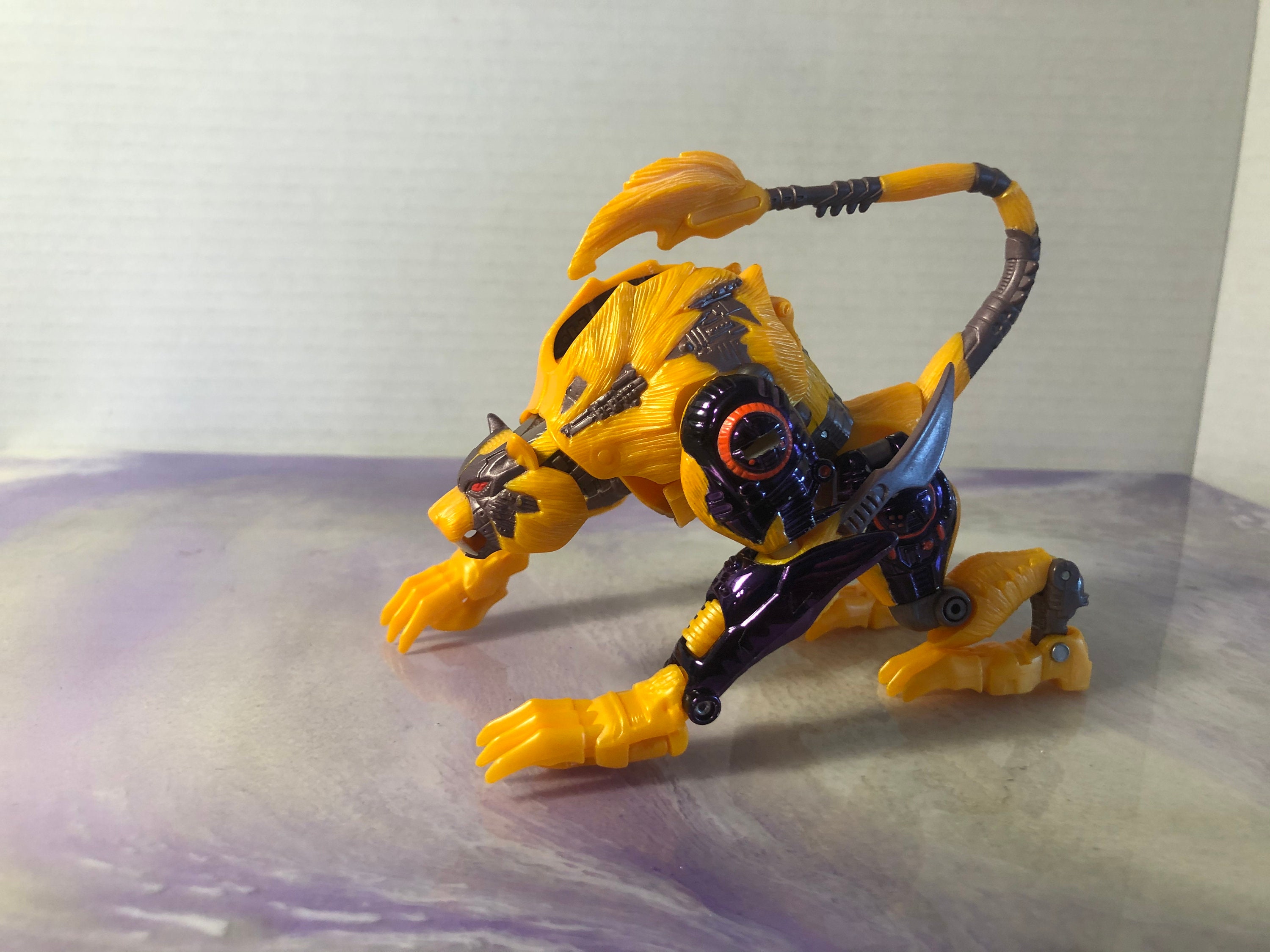 Vintage Cheetor Transmetal Deluxe Transformers Action Figure Beast Wars 1997 Kenner Robot Toy