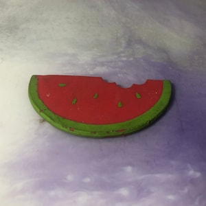 Vintage The Real Ghostbusters Slimer Watermelon Food Accessory Piece Kenner 1984 Rare Vintage 1980s Ghostbusters Nostalgia