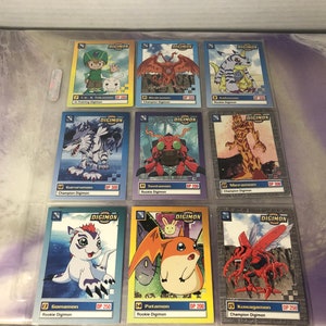 vintage digimon cards Zudomon vs. Megaseadramon Prism Holo Battle Card Old digimon cards ...anyone familiar