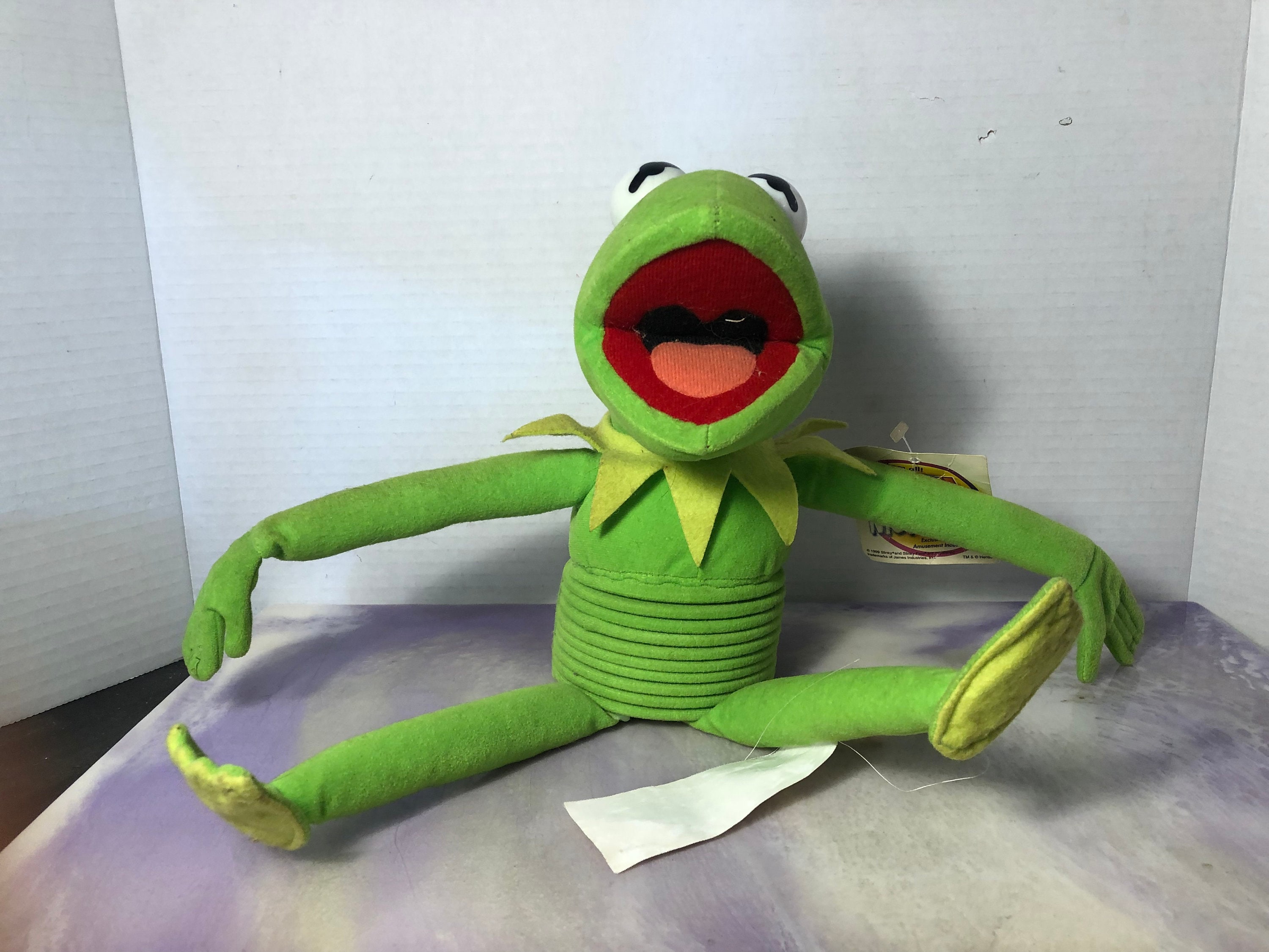 Vintage Rare KERMIT Frog Muppets SLINKY Peluche Poupée Neat Slinky Jouet à  thème vintage Peluche Animale -  Canada