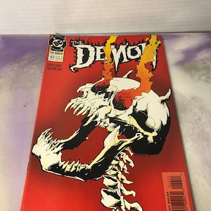 Vintage DC Comics The DEMON #42 - Rzadki Vintage DC Comics z lat 90.