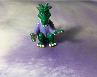 Vintage 1991 Dinosaurs ABC TV Show Fran Sinclair Action Figure / Cake Topper - Awesome Vintage Dinosaurs Nostalgia