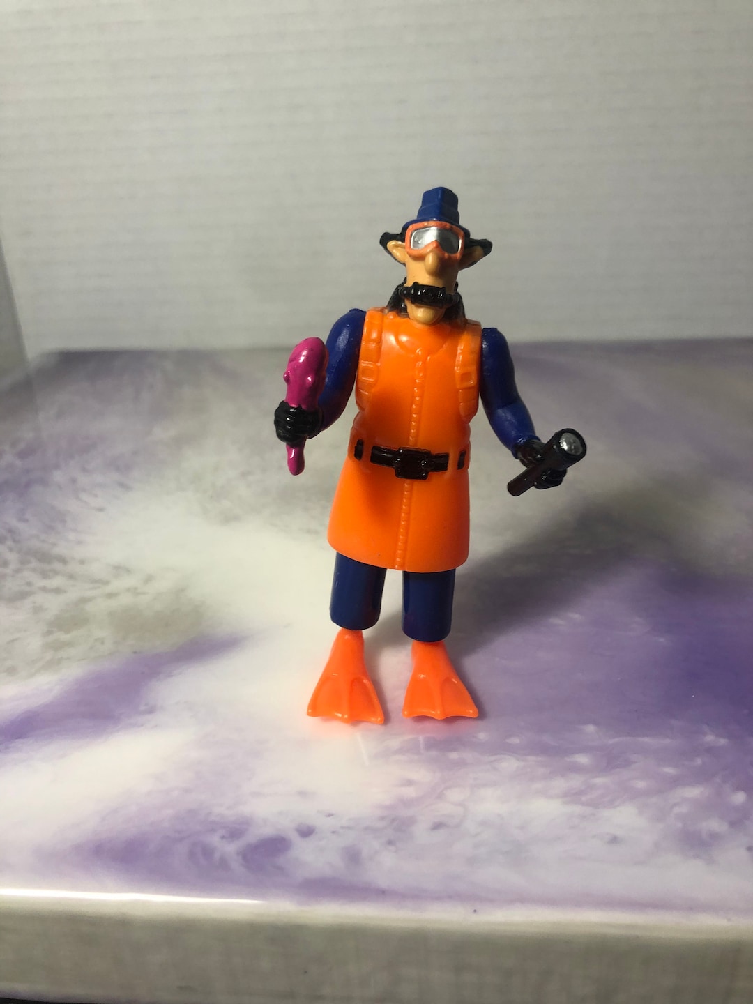 Vintage 1991 Under Water Scuba Go Inspector Gadget Gizmos Action  Figure Burger King