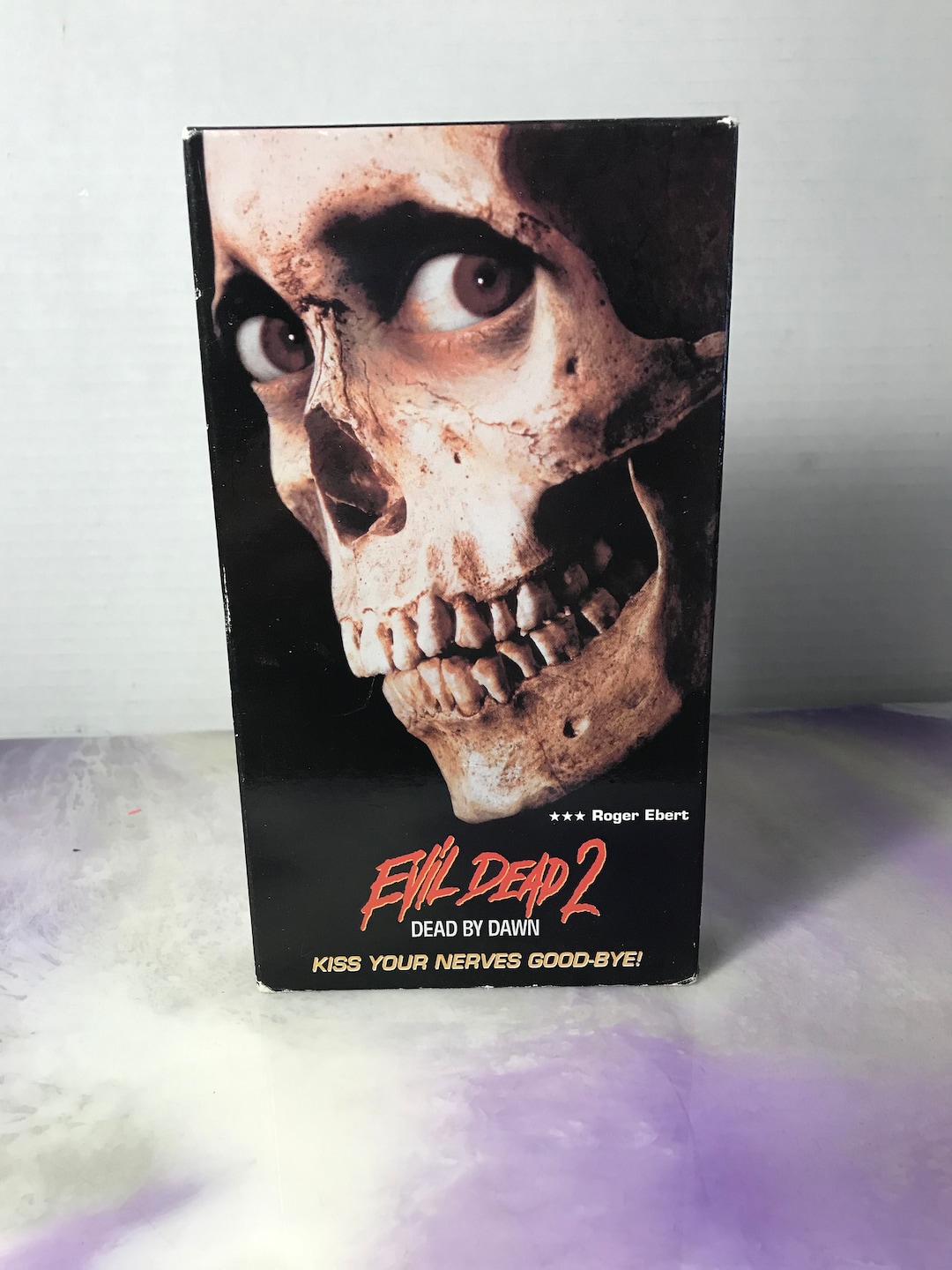 Vintage Sam Raimi the Evil Dead 2 VHS Movie Tape Video 