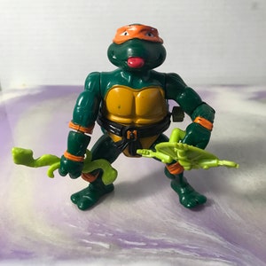 Vintage 1989 Wacky Action Figures - Michelangelo Teenage Mutant Ninja Turtles Action Figure Toy TMNT Rare Figure
