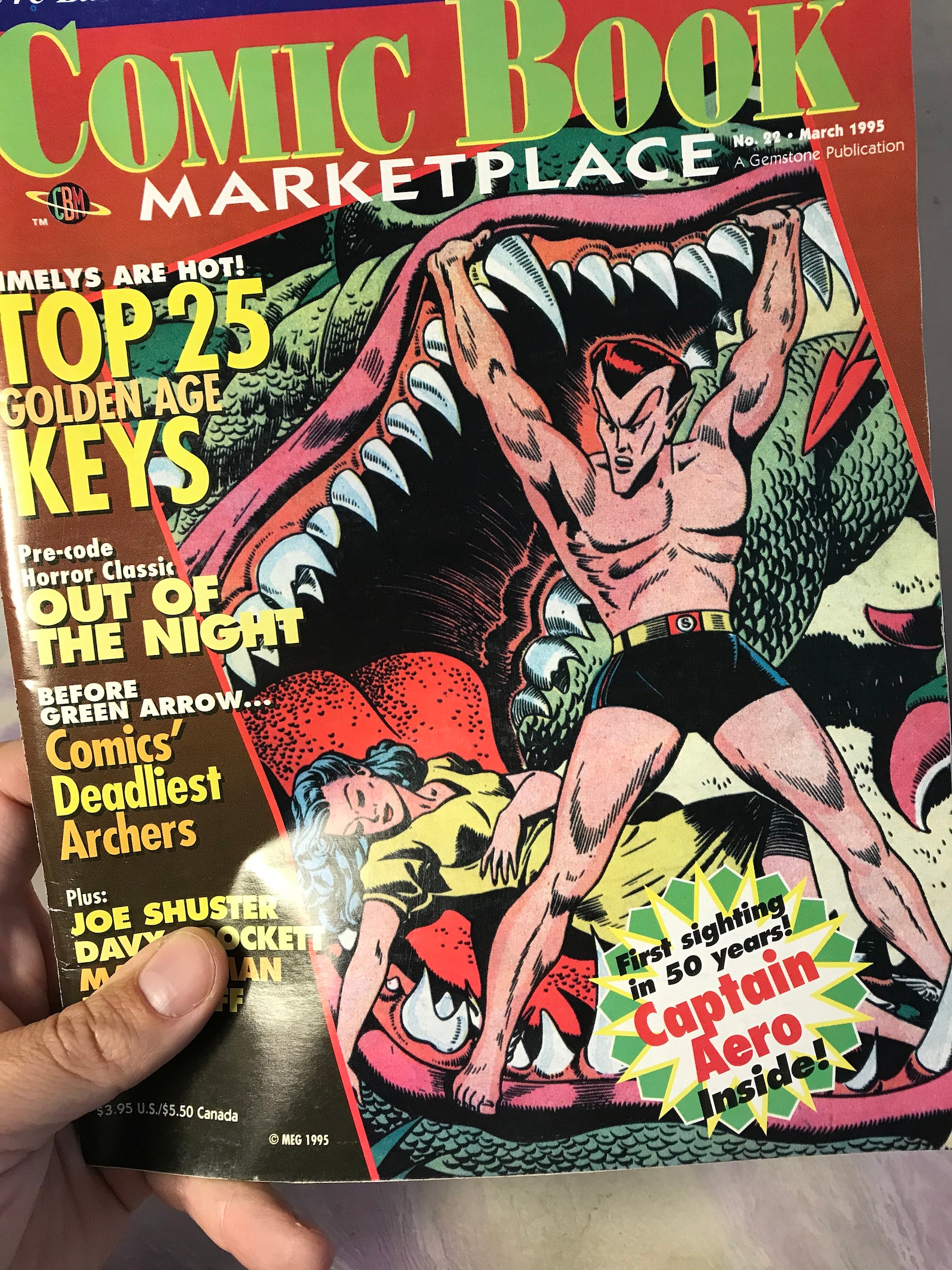 Vintage Rare Comic Book Marketplace Magazine 22 1990's Etsy