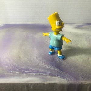 Vintage Simpsons Bart Simpson PVC-figuur taarttopper - zeldzame vintage Simpsons-nostalgie