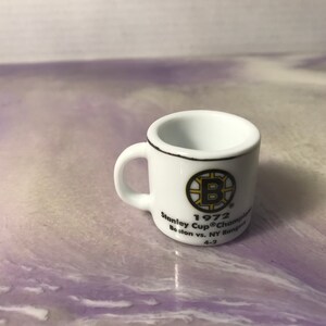 Vintage NHL Stanley Cup Crazy Mini Mug Boston Bruins 1972 Champs With  Opponent and Score - Awesome NHL Nostalgia - Etsy