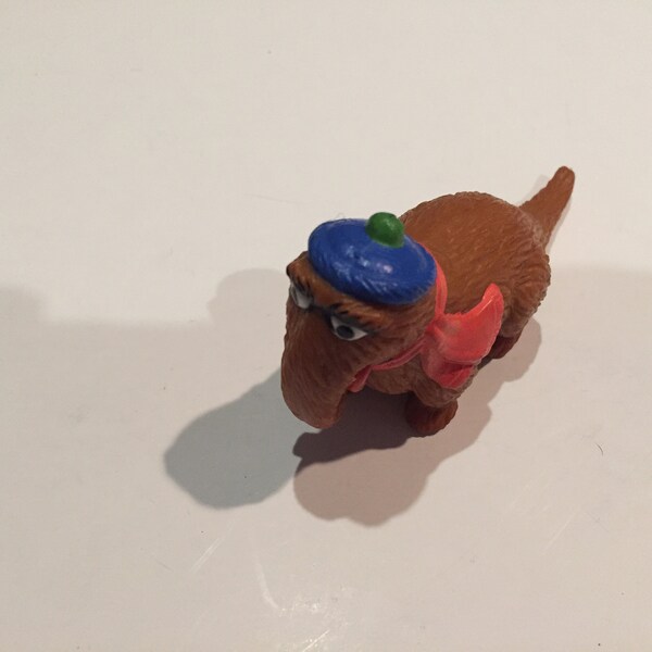 Vintage Applause Sesame Street Snuffy Figure PVC  Snuffy Cake Topper Rare Vintage Toy! Sesame Street figure! Lot 2