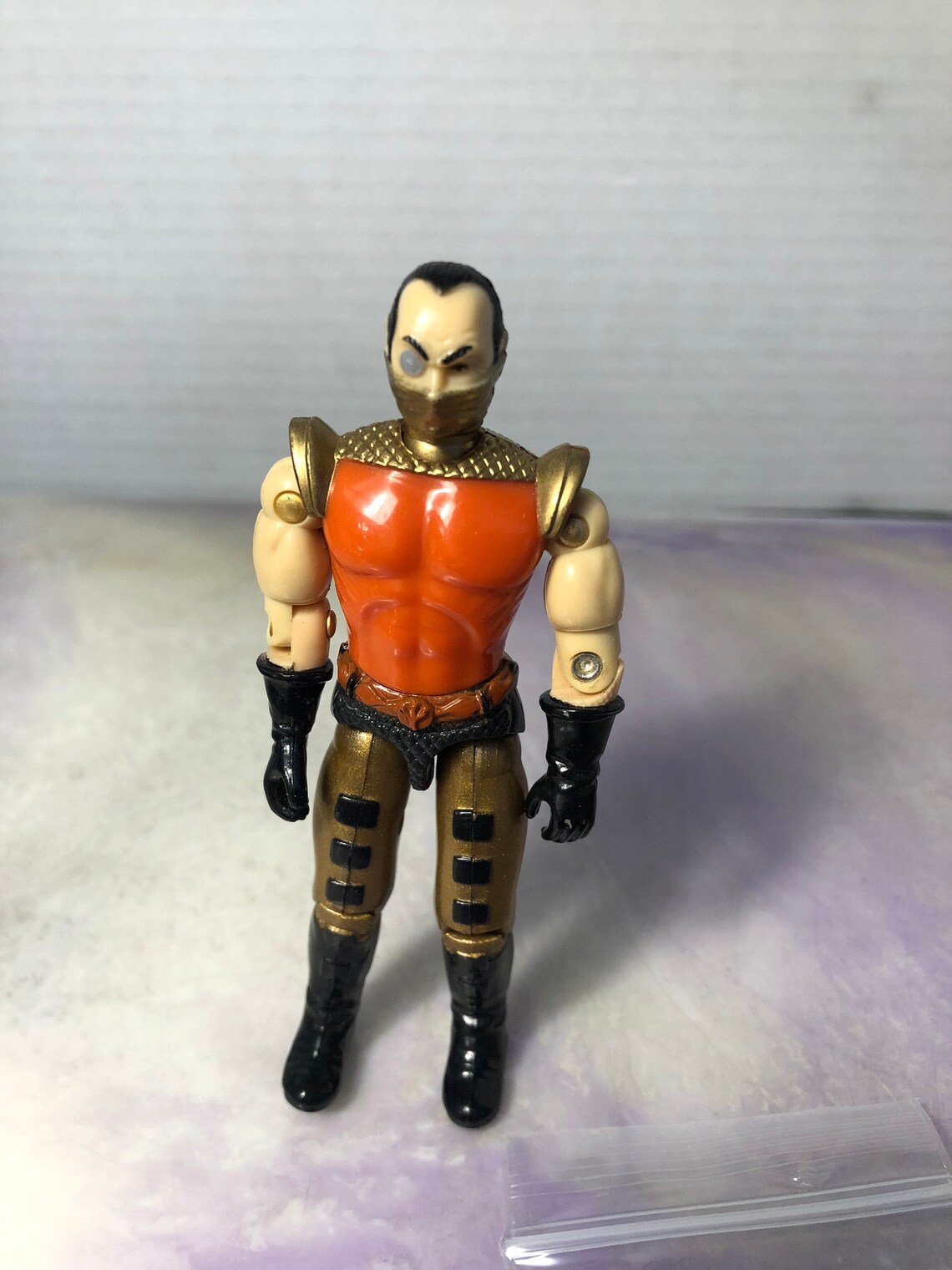 Vintage ARAH 1990 OVERLORD V1 GI Joe Cobra Action Figure