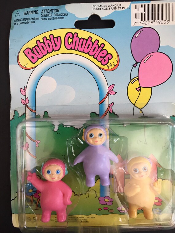 teletubbies chunky figures and playmat