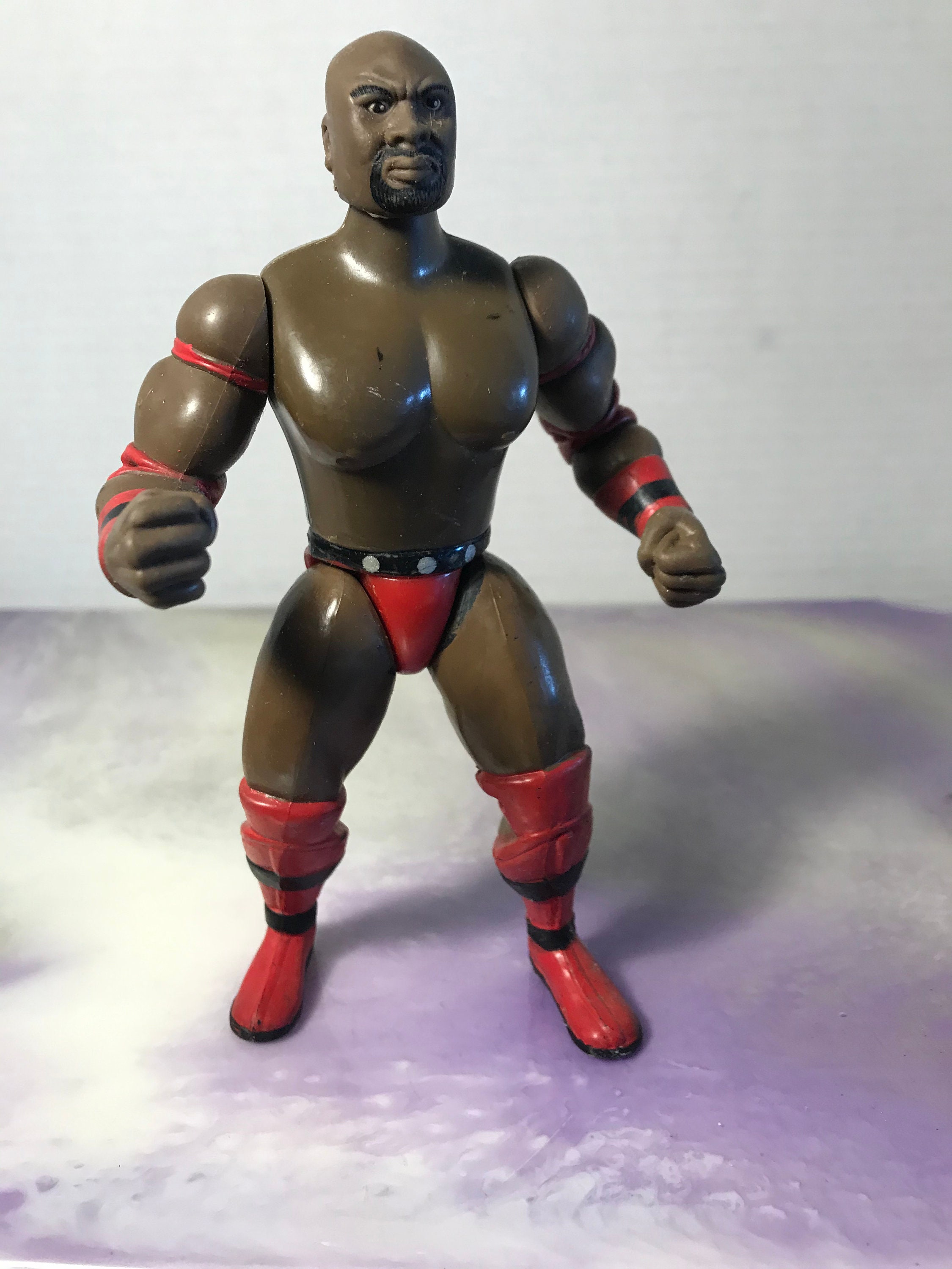 Vintage 90 s WWE Loose Nation of Domination Ahmed Johnson Action
