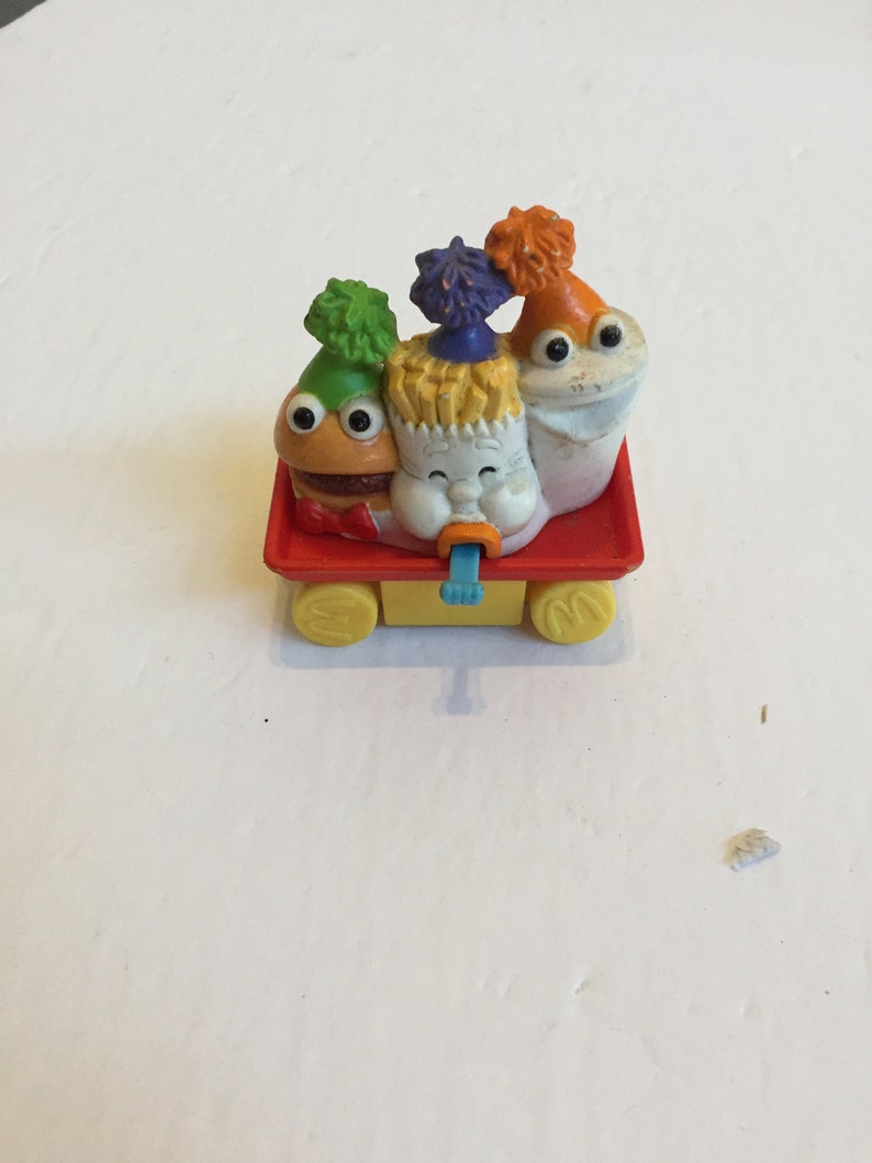 Vintage 1994 McDonald/'s Food Parade Happy Meal Toy McDonald/'s Happy Meal Toy Still Works
