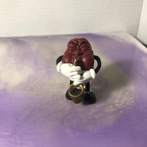 Rare Vintage Nostalgia Calrab California Raisins Figure Saxophone Player dance raisin PVC figure Applause