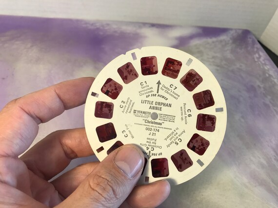 Awesome Viewmaster Nostalgia Vintage Sawyer/'s View-Master ViewMaster Reels Little Orphan Annie