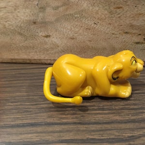 Vintage Lion King Figure SIMBA Pull Toy! Disney Lion King Burger King Figure! Lot 5
