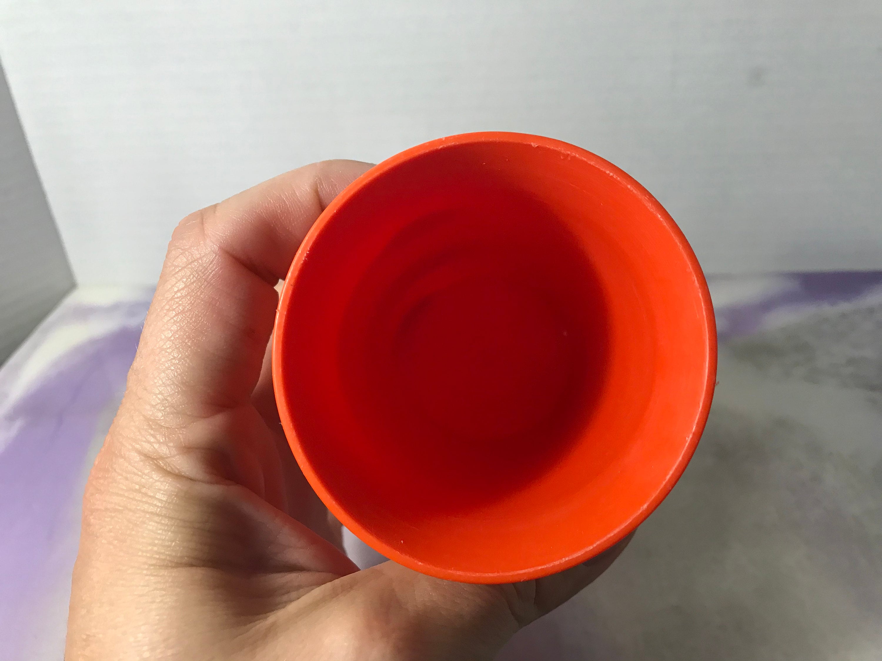 Yaourtière Tupperware Multiservices Orange Vintage - 9 Pots, Années 80/90