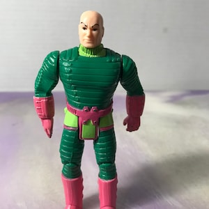 Vintage 1985 Kenner DC Super Powers Lex Luthor Action Figure Working - Rare Vintage Figure