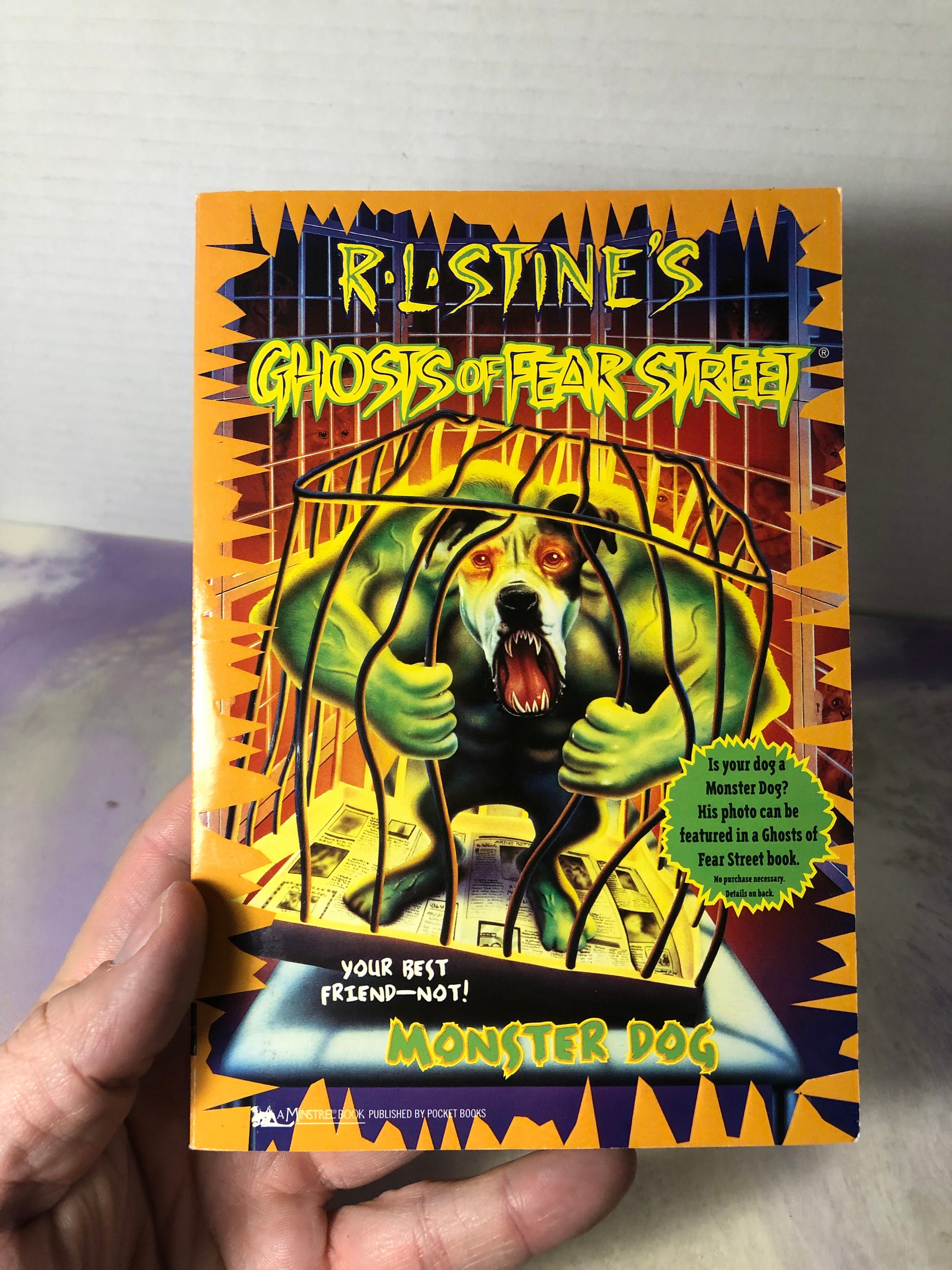Vintage Ghosts of Fear Street by R.L. Stine (paperback Book
