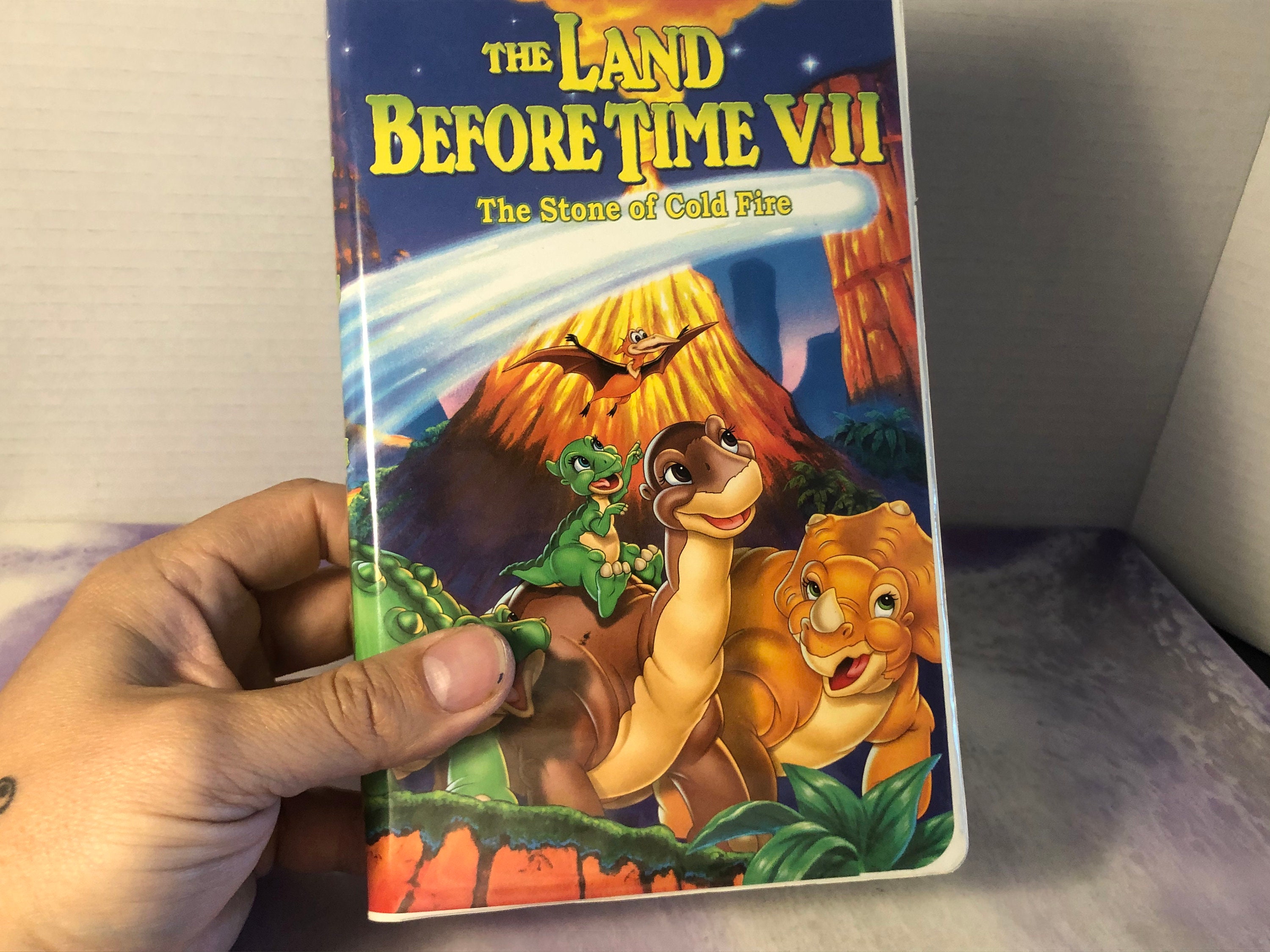 Vintage the Land Before Time VII 7 - the Stone of Cold Fire - VHS