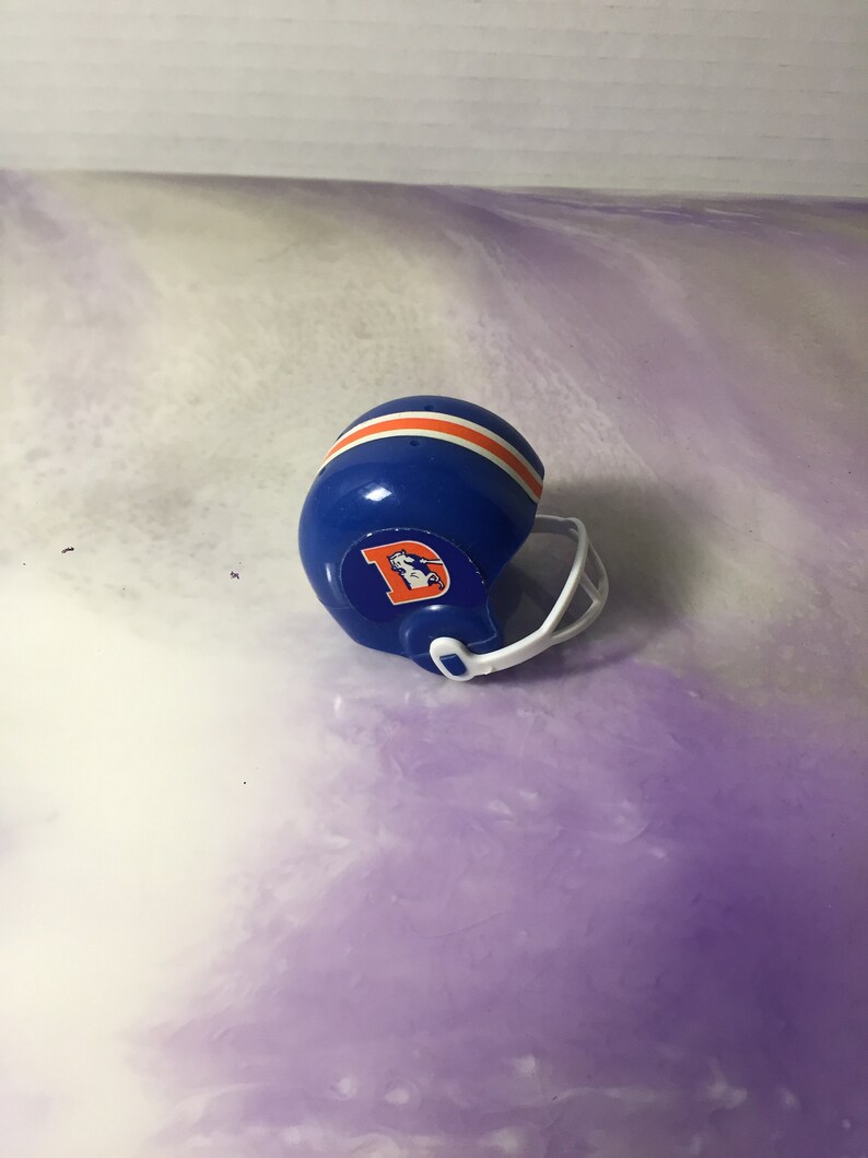 Vintage NFL Mini Helmet Vending Machine Toy Helmet Denver Etsy