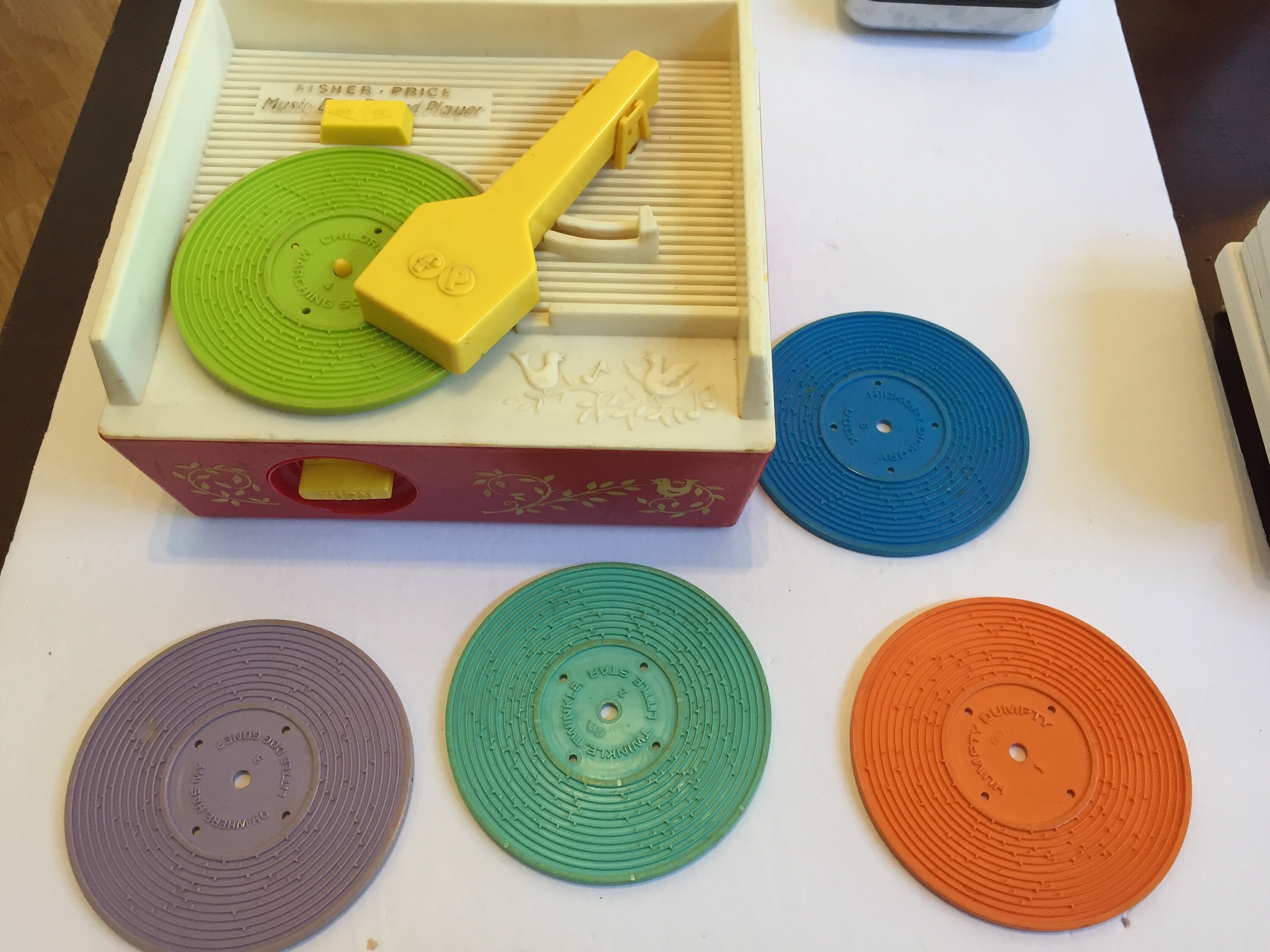 fisher price music box record player