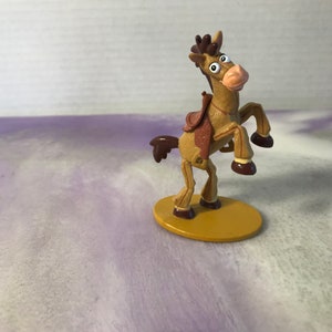 Vintage Disney Pixar Toy Story - PVC Figure - BULLSEYE - Rare Vintage Toy Story Cake Topper Figure 90&#39;s