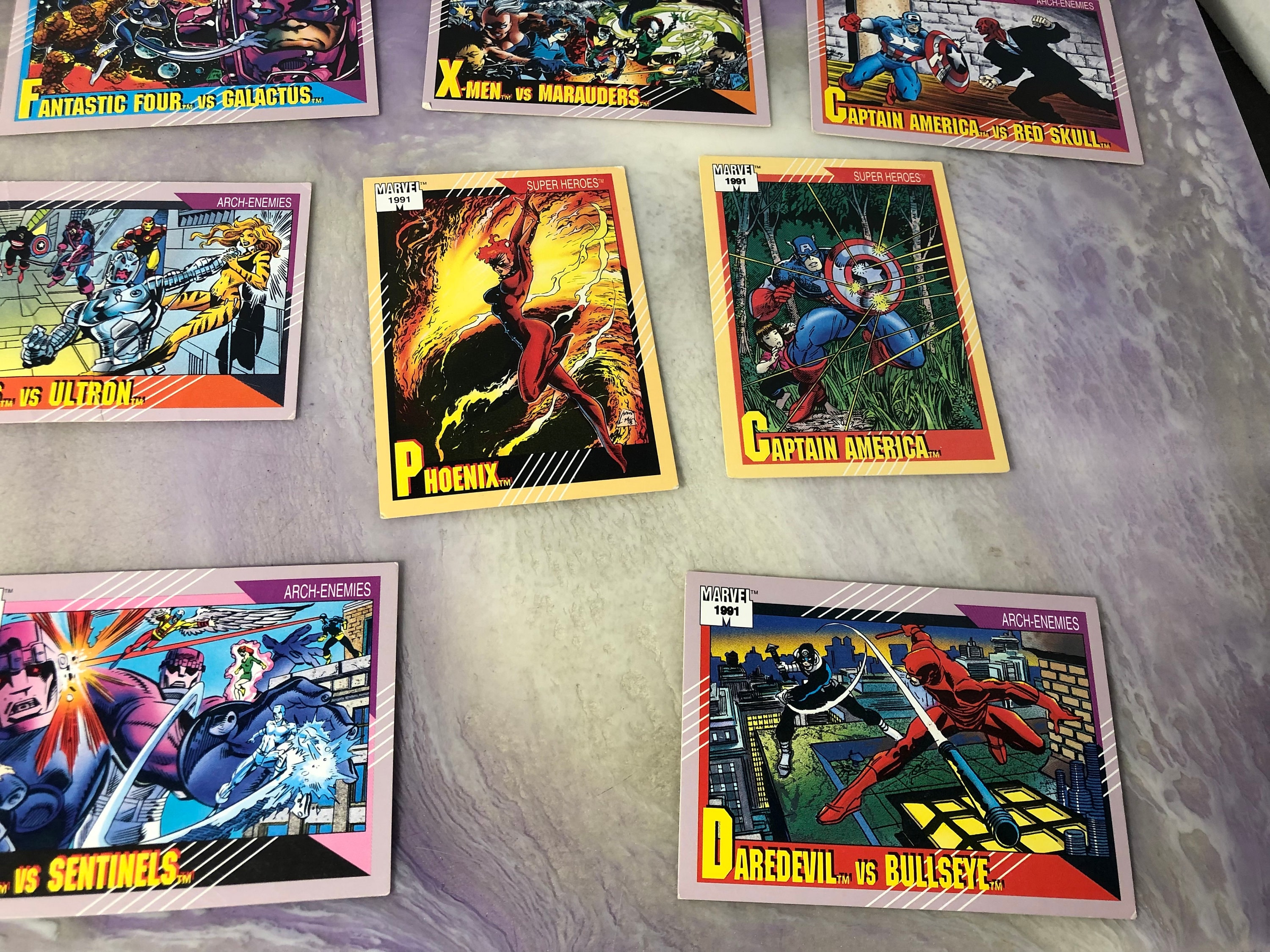 Vintage 1991 Impel Marvel Universe Card 10 Card Mixed Lot - Etsy