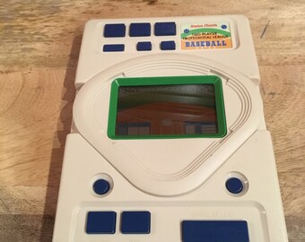 Vintage RadioShack Baseball LCD Handheld Game Tested w Box 60