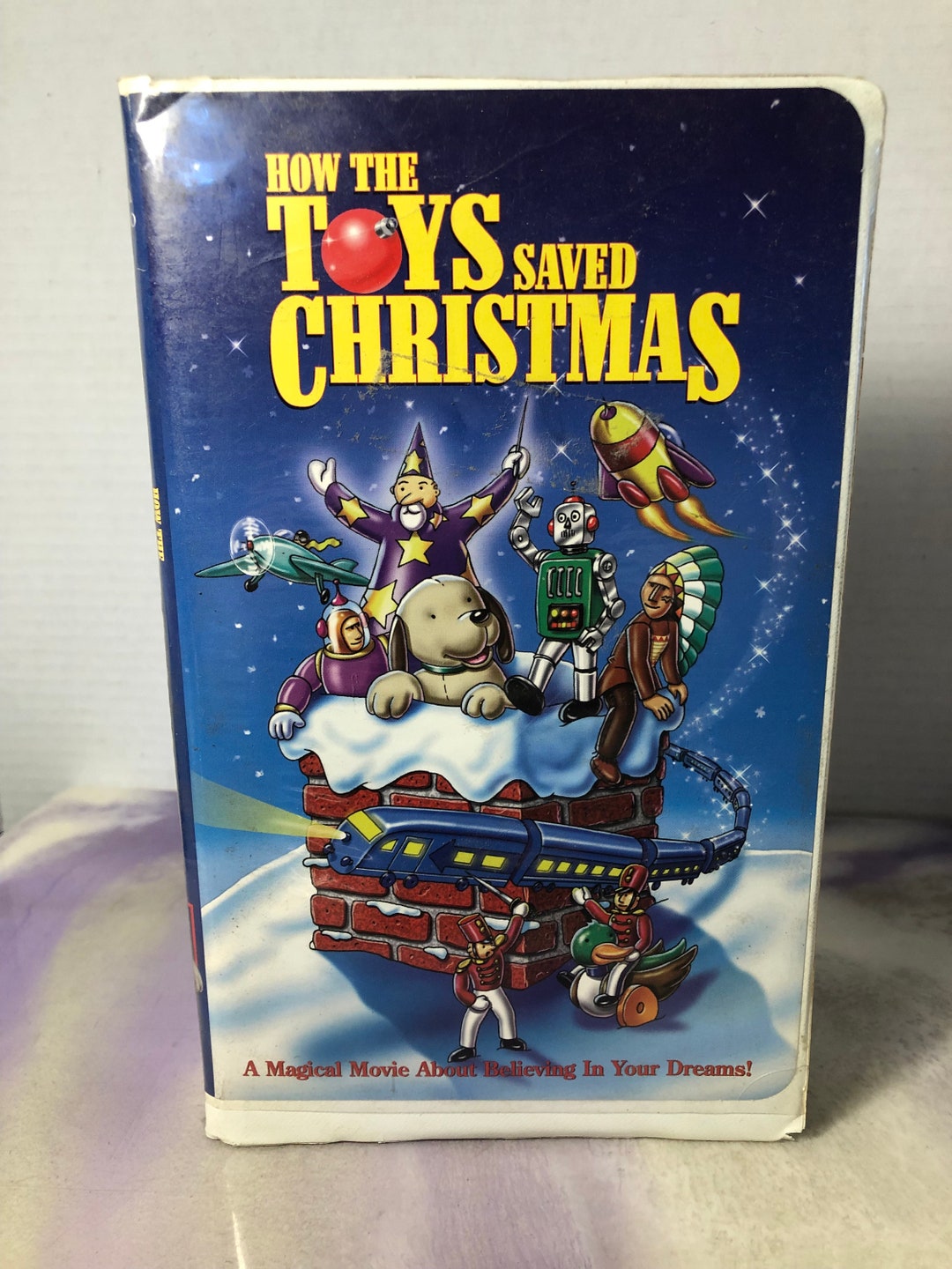 Vintage VHS How the Toy Saved Christmas VHS Christmas Movie Nostalgia