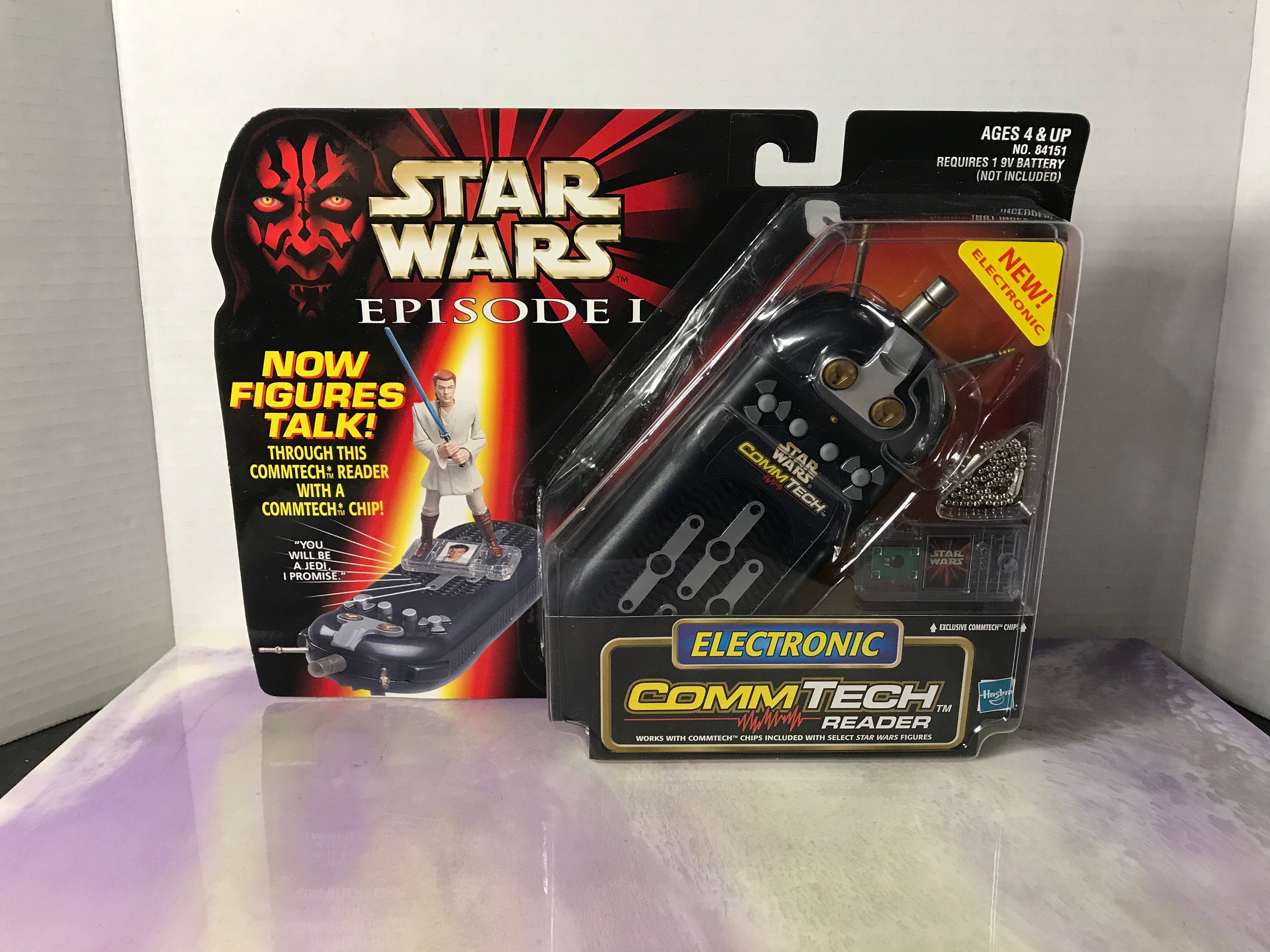 Vintage 1998 Episode 1 Star Wars Vintage Hasbro Comm-tech Reader