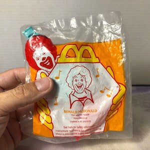 Vintage Brand New Ronald Mcdonald Toy Sound Maker - Mckids Kids Meal Toy - Awesome 90&#39;s Nostalgia