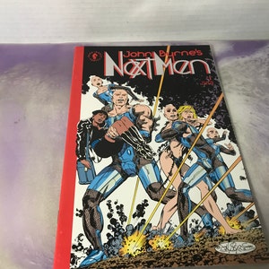 Vintage Dark Horse Comics - John Byrne&#39;s Next Men #1 Rare Vintage DC Dark Horse Nostalgia Comic Book