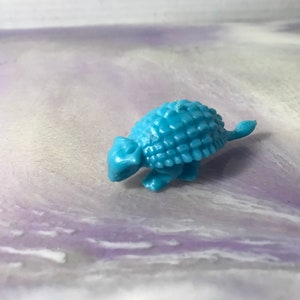 Vintage Made in China - Dinosaur Themed Cake Topper - ANKYLOSAURUS - Awesome 80&#39;s Dinosaur Styled