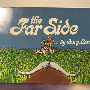 Vintage s The Far Side By Gary Larson ~ The 1st Collection / Softcover Vintage Book 1980&#39;s Nostalgia