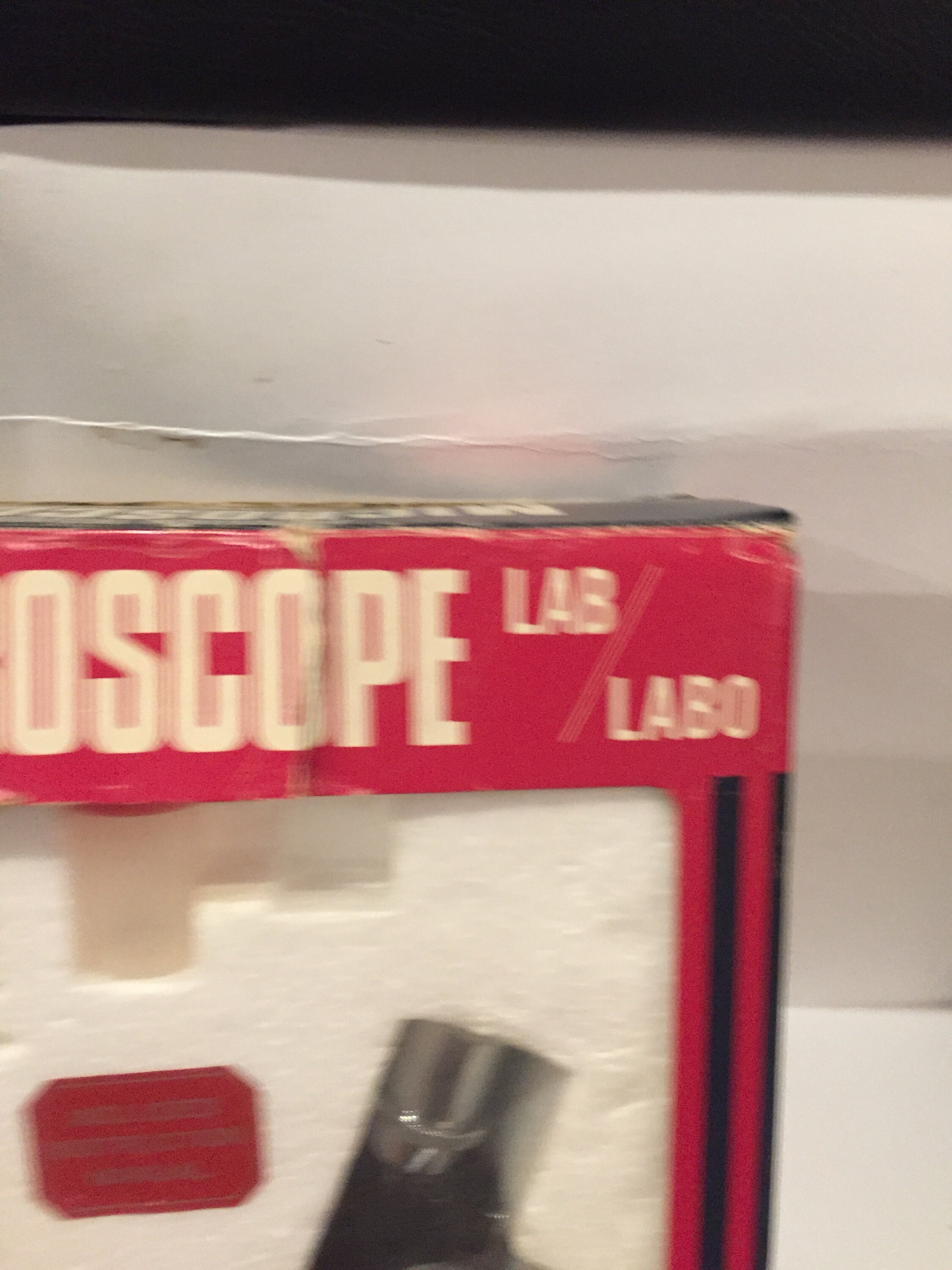 Vintage Sears Zoom Microscope 600 X Power Original Box Near Etsy