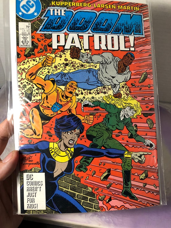 ヴィンテージ DC コミックス ドゥームパトロール #6 1980 年代