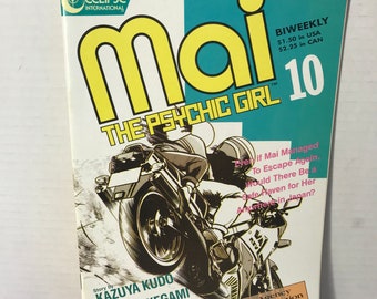 Eclipse Comics Mai the Psychic Girl #10  (1990's) Vintage Rare Comic Book - Eclipse