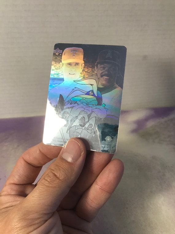 Vintage Nolan Ryan & Reggie Jackson 1991 Upper Deck Looney Tunes Comic Ball Hologram Card - Etsy Vintage Nolan Ryan & Reggie Jackson 1991 Upper Deck Looney Tunes Comic Ball Hologram Card - Etsy