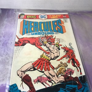 Vintage DC Comics - Hercules Unbound #2 - 1980&#39;s Comic - Rare Vintage DC Comics Nostalgia