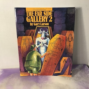 Vintage The Far Side Gallery 2 By Gary Larson ~ Softcover Vintage Book 1980&#39;s Nostalgia