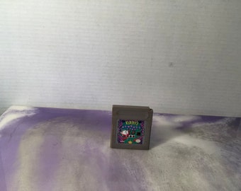 Vintage Nintendo GameBoy game - Kirby's Pinball Land Cartridge - Rare Nintendo Nostalgia