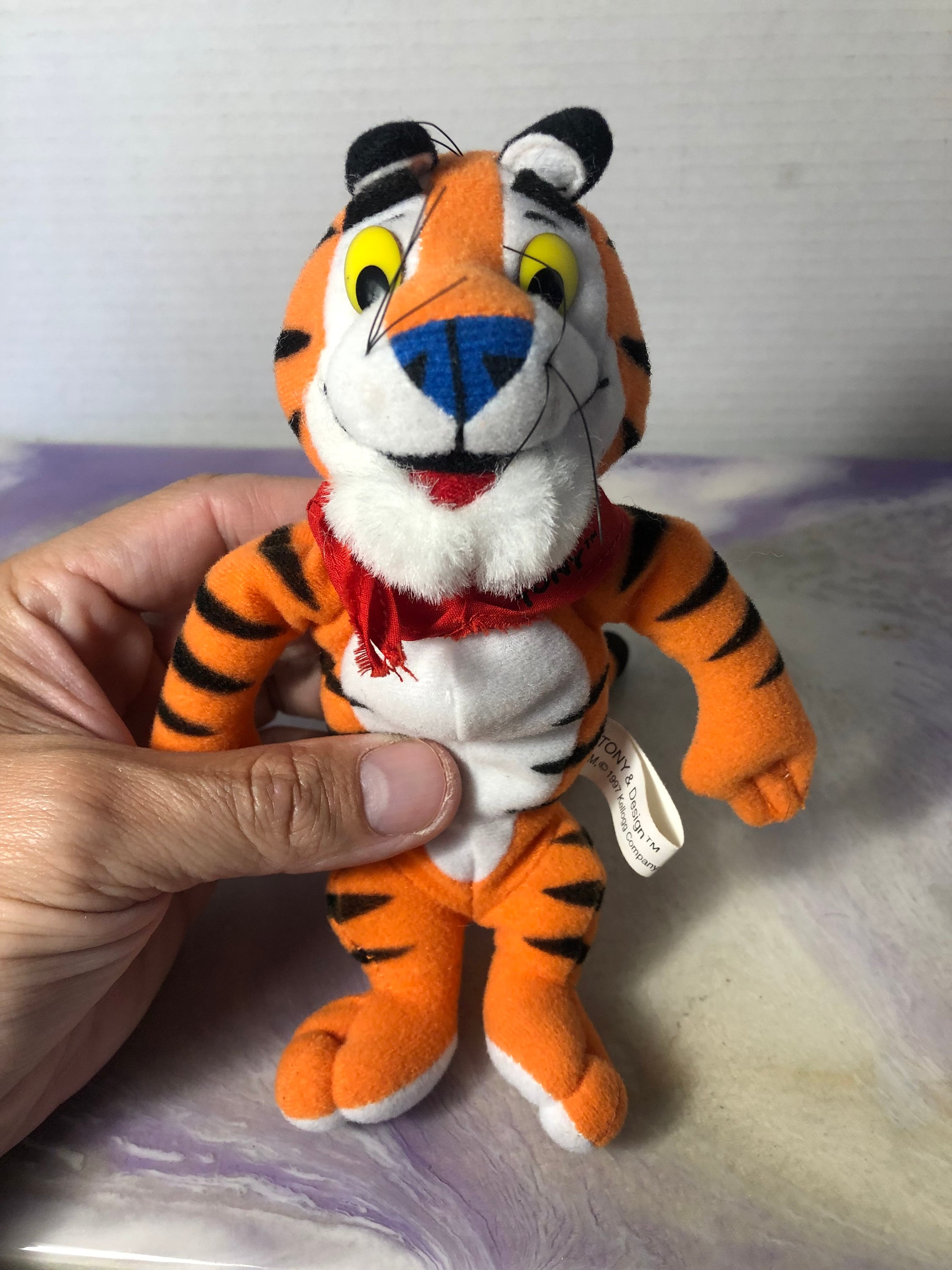 Vintage Rare Kelloggs Frosted Flakes Tony the Tiger Plush Vintage Rare Kelloggs Frosted Flakes Tony the Tiger Plush