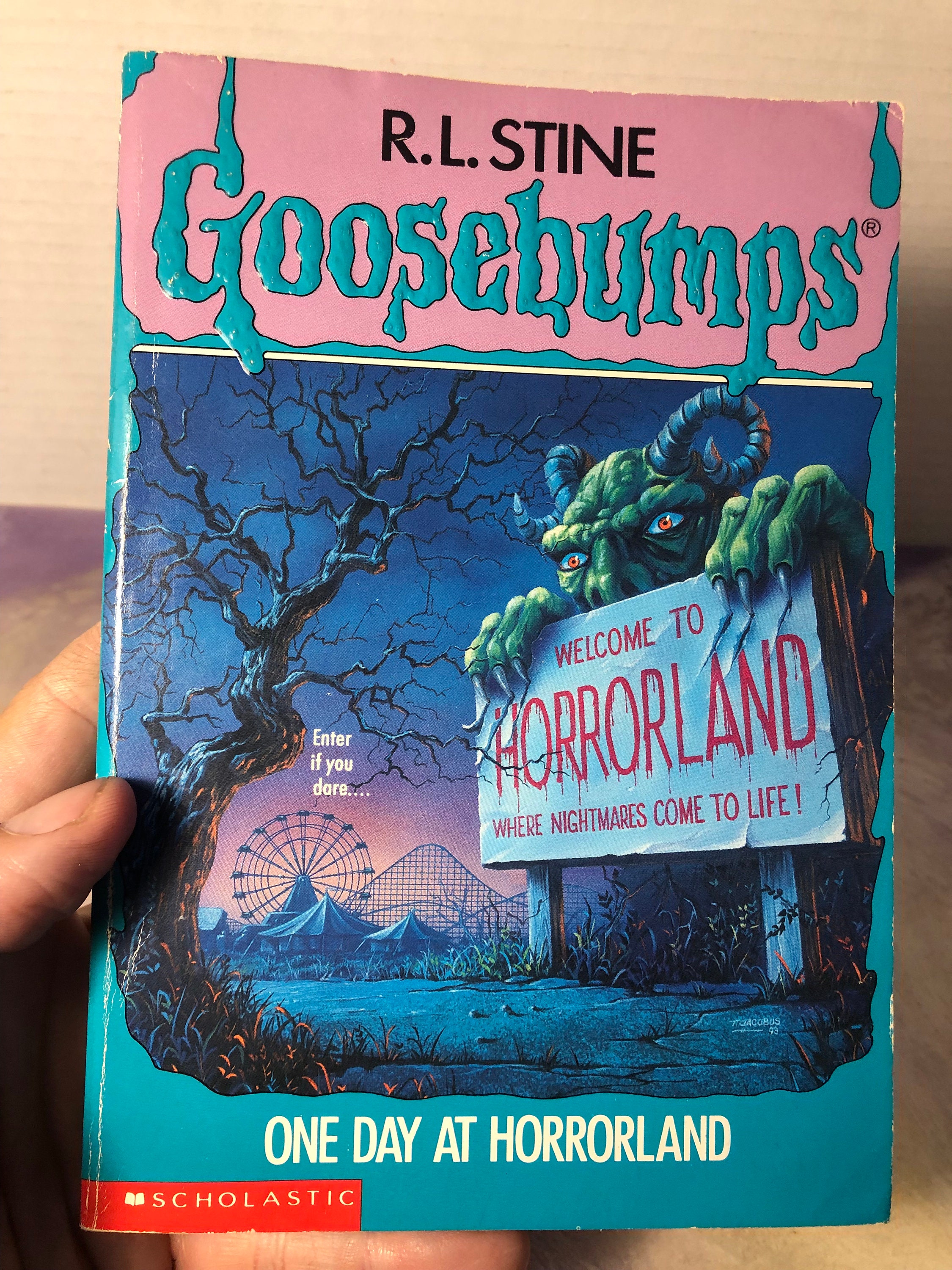 Goosebumps One Day At Horrorland Book