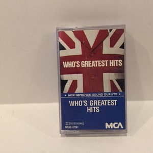Vintage Kassette - The Who - Greatest Hits - Kassette Vintage Album/Kassette Tonband