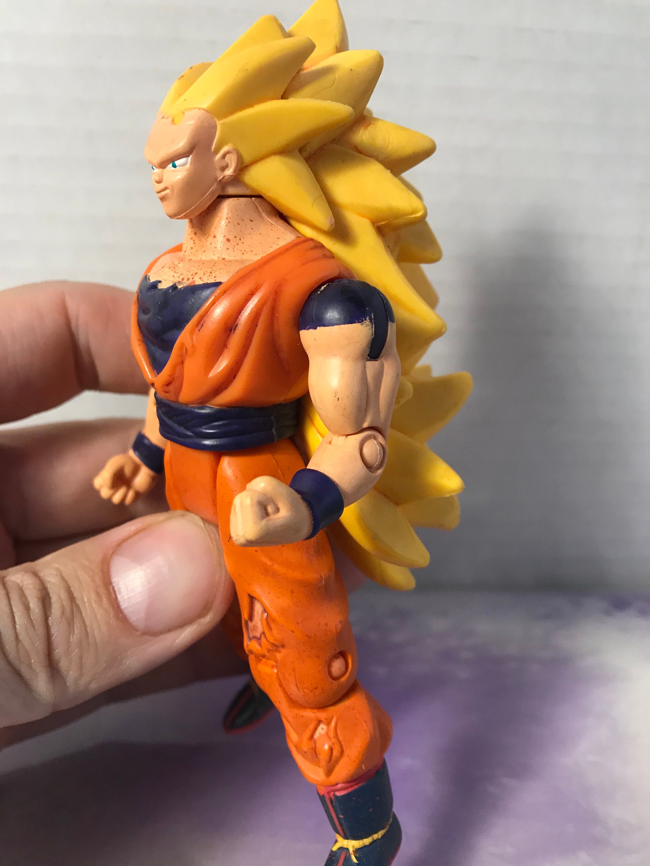 Vintage Dragon Ball Z SS GOKU Action Figure Rare Vintage Etsy Canada