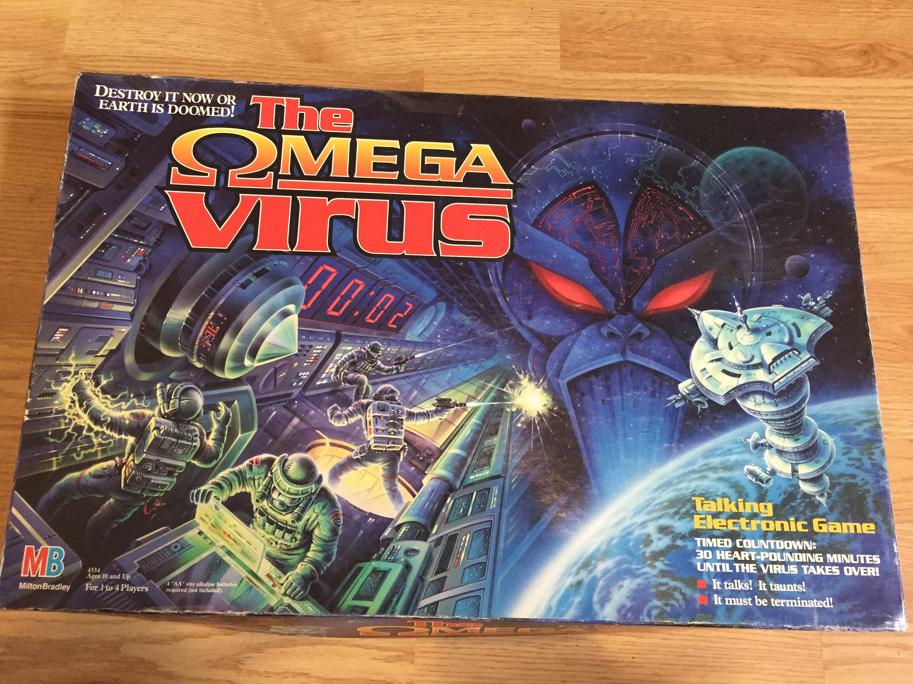 Milton Bradley The Omega Virus Game for sale online