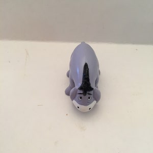 Vintage Winnie the Pooh - Eeyore PVC Cake Topper Figure - 1990&#39;s Vintage Winnie the Pooh Toy Lot 4